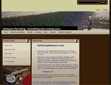 Tablet Screenshot of flyfishingdelaware.com